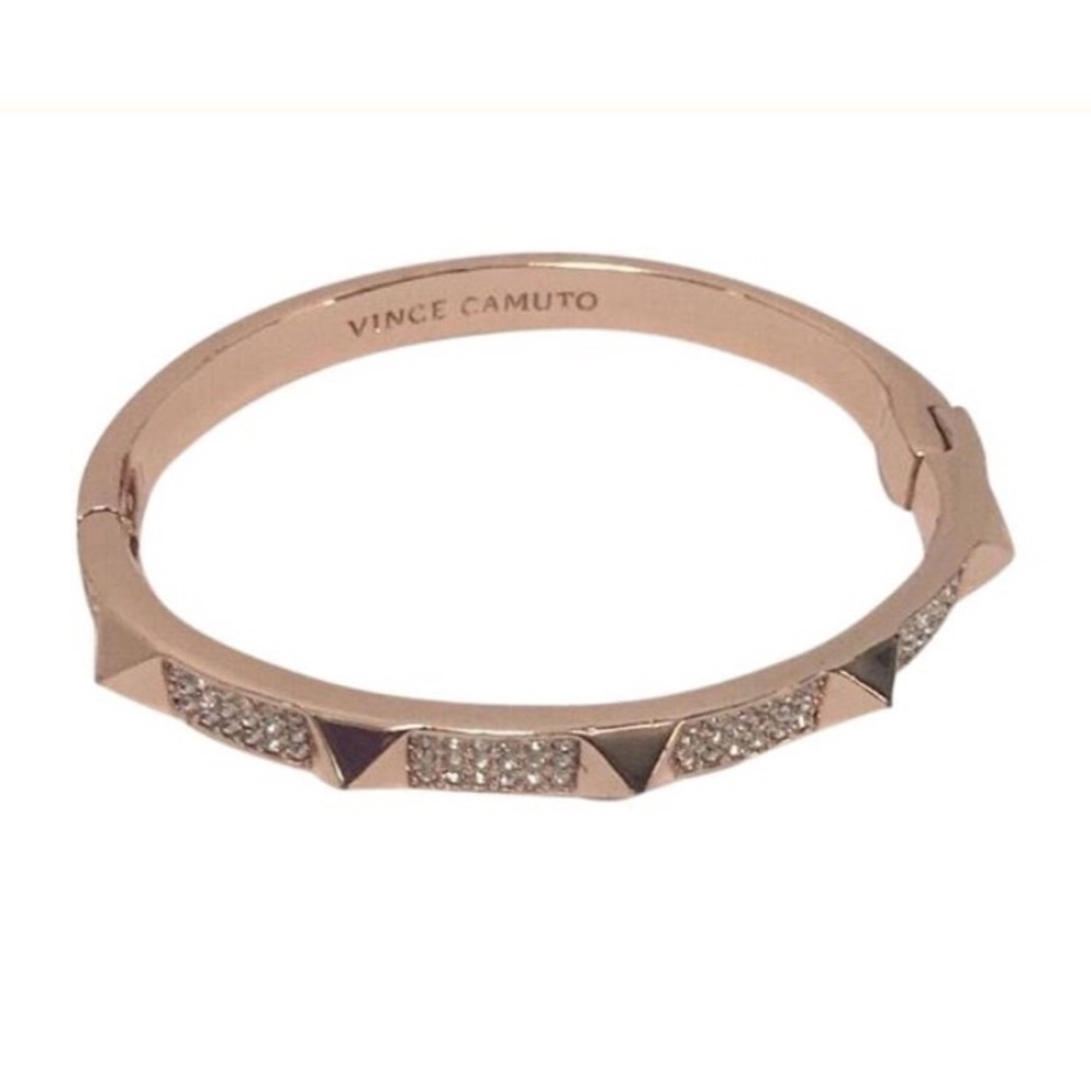 Vince Camuto Rose Gold Pave & Studded Bracelet